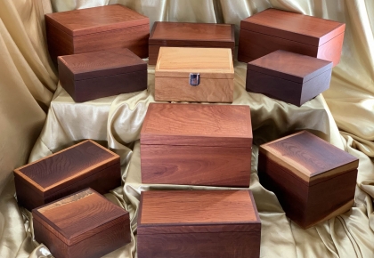 SHOP BY TIMBER TYPE - FINE QUALITY HANDCRAFTED WOODEN BOXES MADE IN AUSTRALIA - AVAILABLE NOW