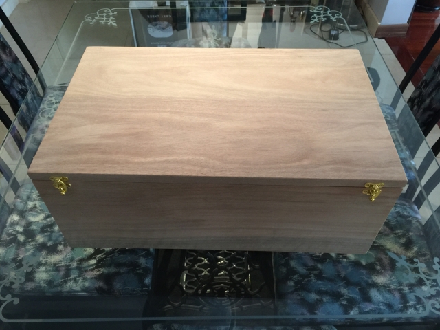 Custom Made Blackbutt Horse Cremation Box