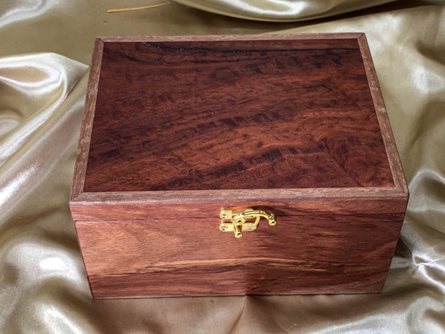 Premium Jarrah Jewellery Box with 2 Trays - PJBT20020-L8682