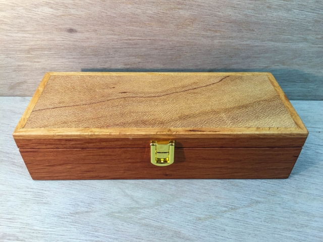 Premium Sheoak/Silky Oak Desk/Dressing Table Box - PDTB20016-L3579