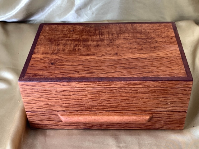 Premium Sheoak Jewellery Box with Drawer - PJBD 21016-L9727