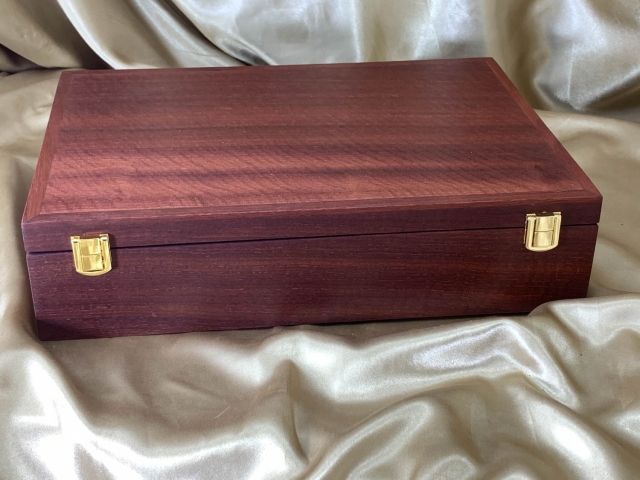 Premium Jarrah A4 Document Box - A4DB21003-L1352