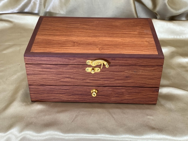 Premium Sheoak Jewellery Box with Drawer - PJBD 21019-L1629