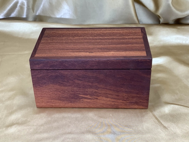 Premium Small Woody Pear Jewellery Box with Tray - PJBT 21004-1652