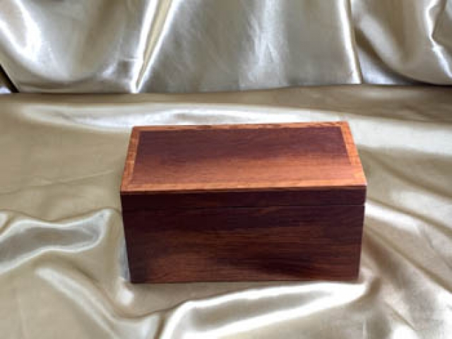 PKTB 21008-L1918 - Small Jewellery / Treasure Box - Australian Woody Pear