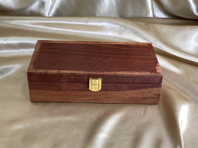 PMKB 21003 - L1893 - Medium Keepsake / Jewellery Box - Australian Jarrah