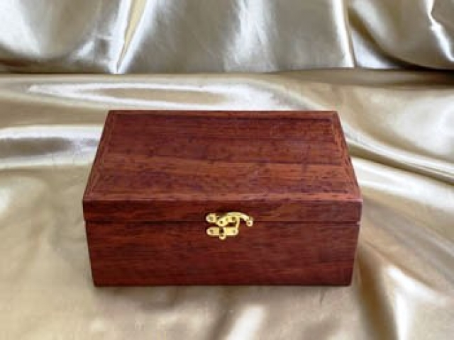 PKTB 21005 - L1901 - Small Jewellery / Treasure Box - Australian Jarrah