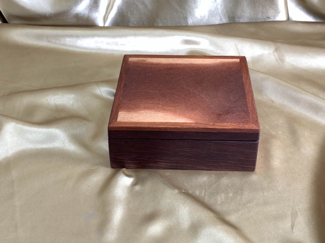PKTB 21013-L1950 - Small Jewellery / Treasure Box - Woody Pear