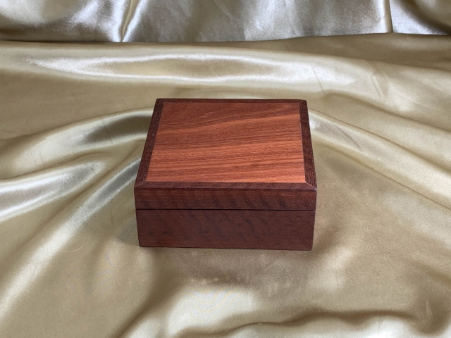PKTB 21016-L1938 - Small Jewellery / Trinket Box - Australia Jarrah