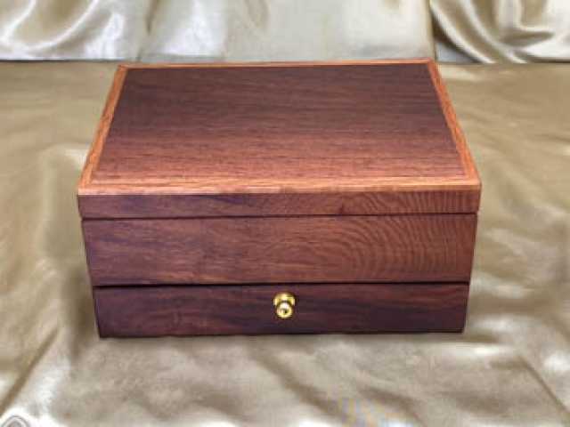 PJBD 22005-L3214 Medium Premium Jewellery with Drawer - Woody Pear
