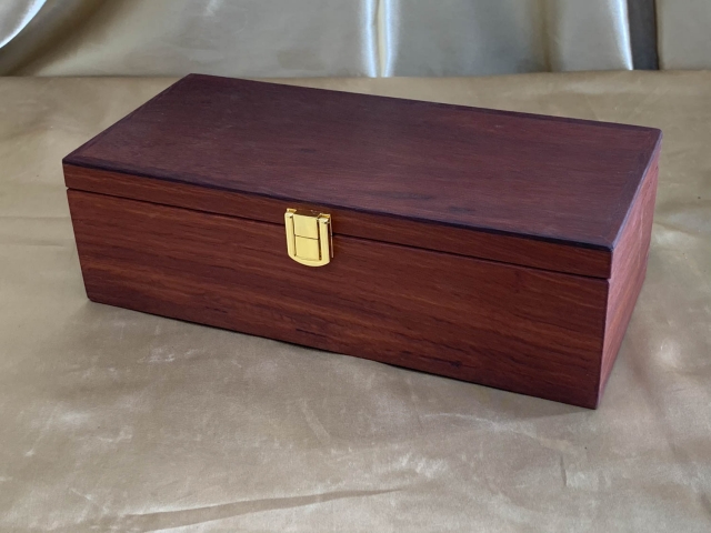 PJBT 22008-L6334 - Premium Wooden Jewellery Box with Removable Tray - Australian Woody Pear Timber