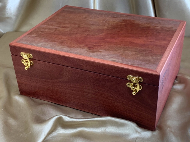 PJWB 23001-L6599 - Premium Wooden Watch Box - Australian Jarrah