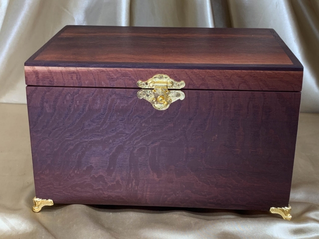 LED2T 23242-L7921 - Limited Edition Timber Jewellery Box with 2 Trays