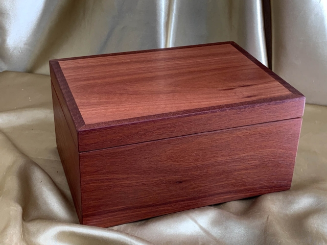 PJBT 2324-L7869 - Premium Jarrah Jewellery Box with removable tray