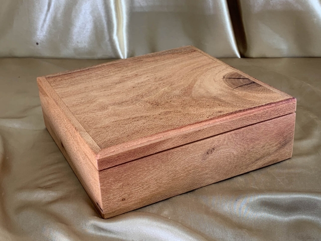 PMMB 2324 L9701 - Premium Medium Wooden Memory Box - Square
