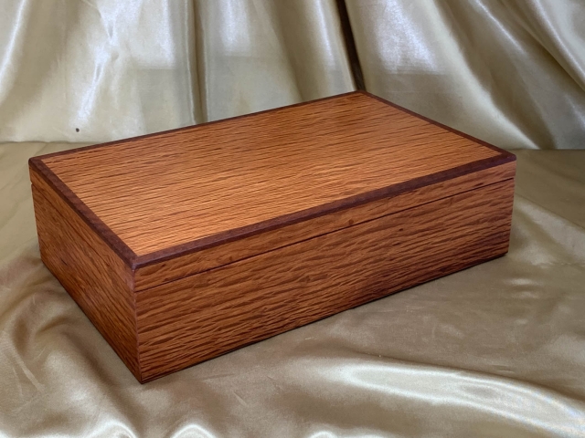 PLKB 2324-L9954 - Premium Large Wooden Keepsake Box - Sheoak