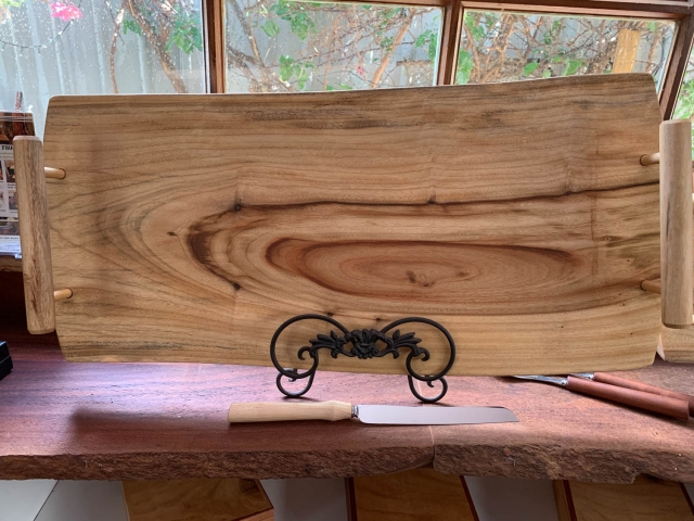 TB 2401-L0235 - Premium Timber Tapas / Grazing Board - Hand Made from Australian Camphor Laurel