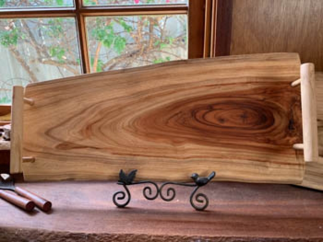 TB 2402 - L0237 - Large Wooden Tapas / Grazing Board - Australian Camphor