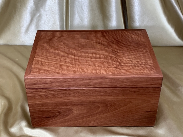 PJBT 2324-L8317 - Premium Wooden Jewellery Box with Removable Tray - Australian Jarrah
