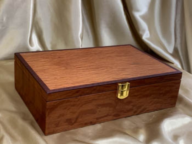 PJBT 2403-L0874 - Premium Australian Sheoak Jewellery Box with Removable Tray