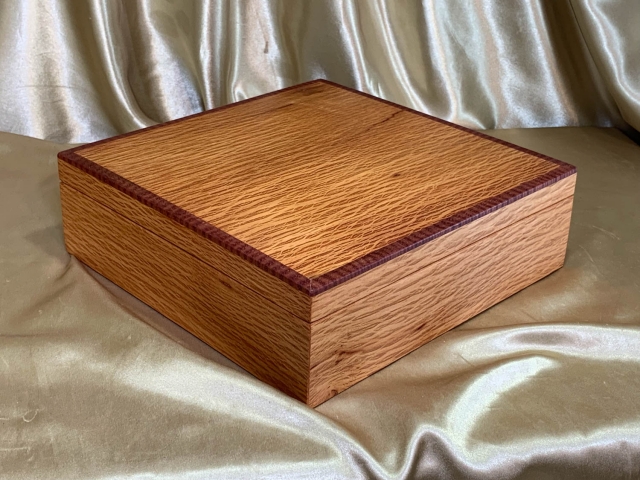 PJBT 2413-L1998 - Premium Wooden Jewellery Box with Removable Tray - Hand Made from Australian Sheoak