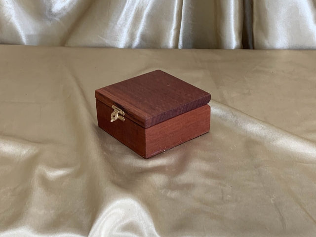 PSTRB 22015-L6443 - Small Wooden Trinket Box - Western Australian Timber