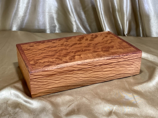 PSLJB 242511-L2823 - Premium Wooden Jewellery or Keepsake Box - Hand crafted from Australian Sheoak