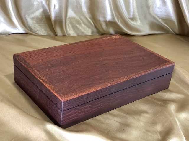 PLKB 242510-L2728 Premium Large Jarrah Keepsake Box - Hand crafted in Western Australia