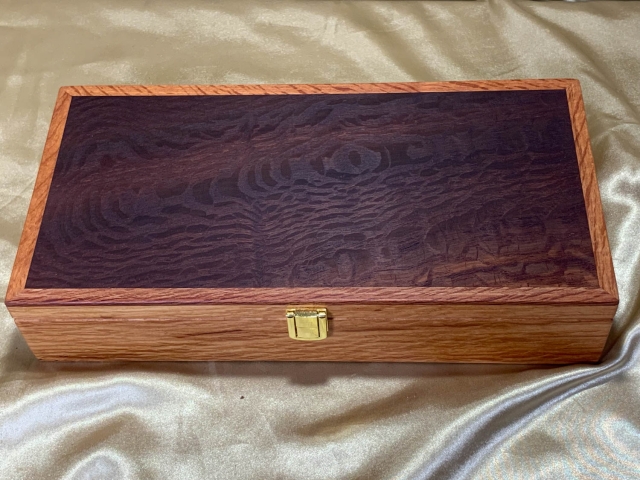Premium Single Level Wooden Jewellery Box - Australian Woody Pear Timber