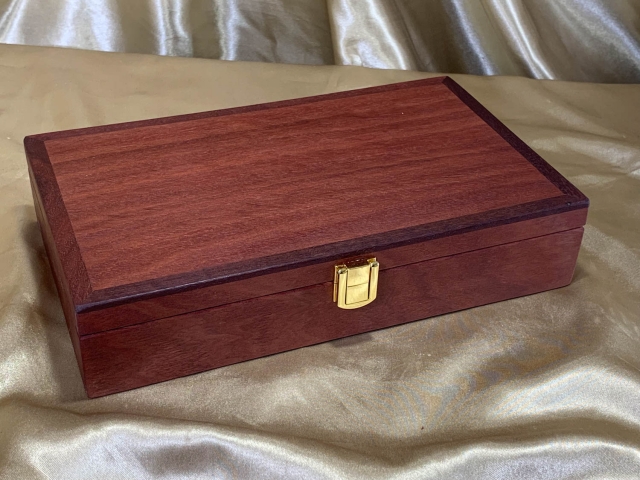 Premium Single Level Jarrah Jewellery Box - Hand Made in Australia