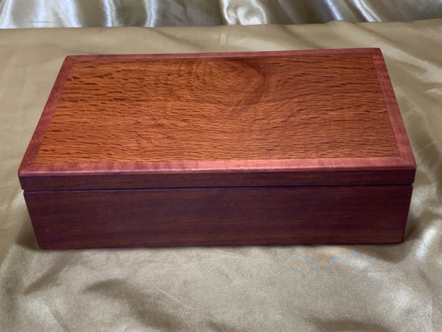 Premium Australian Jarrah and Sheoak Wooden Keepsake Box