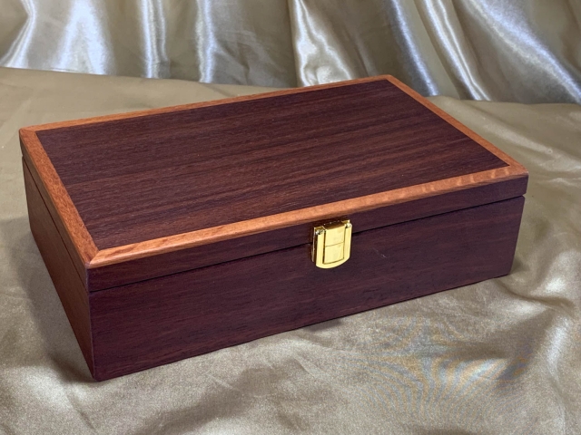Premium Australian Wooden Keepsake or Jewellery Box - Jarrah