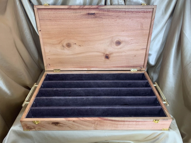 Custom Made Blackbutt Ore Sample Box