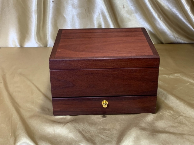 PJBD 25009-L5696 - Premium Handcrafted Timber Jewellery Box - Made from Western Australian Jarrah