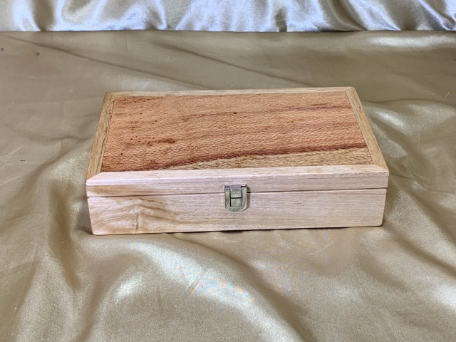 PSTB 25919-L6235 - Premium Small Wooden Treasure / Trinket Box - Handcrafted in Australia