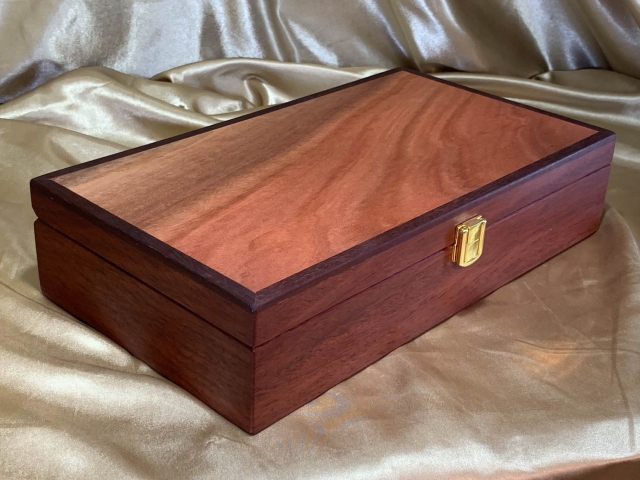 PLKB 251010-L6915 - Premium Quality Australian Jarrah Keepsake Box - Handcrafted