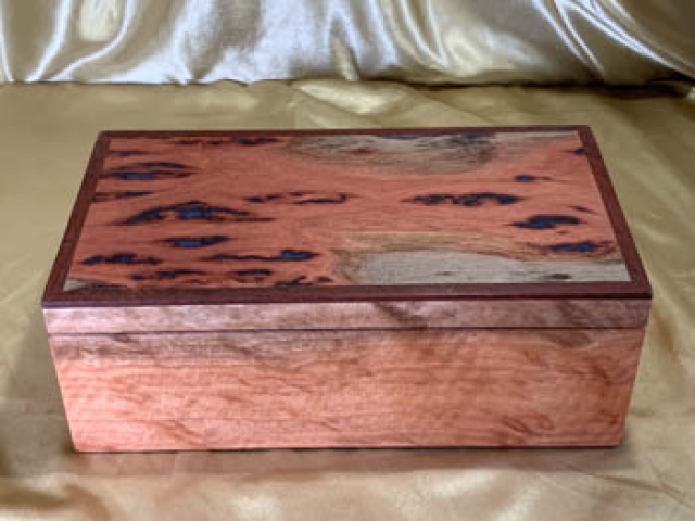 PJBT 2601163-L7558 - Limited Edition Handcrafted Wooden Jewellery Box with Tray - Made in Australia