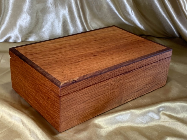 PJBT 2603T5-L7910 - Premium Sheoak Wooden Jewellery Box with Tray - Handcrafted in Australia