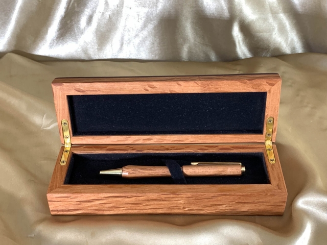PBS 2608PB13-L0858 - Premium Wooden Pen and Box Set Handcrafted from Australian Sheoak