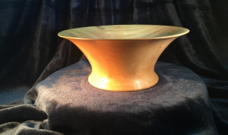 Beautifully shaped Decorator Bowl hand turned from Australian Camphor Laurel NOT FOR SALE