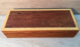 Sheoak/Holly Banksia Desk / Dressing Table Box - (PTBSL19003-L2714) SOLD