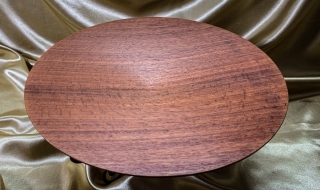 Wooden Decorator Platter hand turned from Australian Jarrah - DP20004-L6890 SOLD
