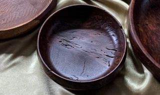 Small Jarrah Burl Wooden Bowl - DB20015-L6863 SOLD