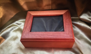 Pet Cremation Photo Box (Landscape) - Classic Design