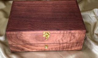 Premium Jarrah Jewellery Box with Drawer PJBD20010-L8745 SOLD