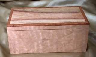 Premium Small Blackbutt/Silky Oak Jewellery Box -PJBT20023-L8720
