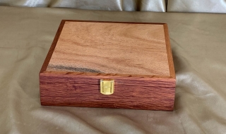 PMMB 22006-L5367 - Premium Wooden Memory Box - Sheoak- Square SOLD