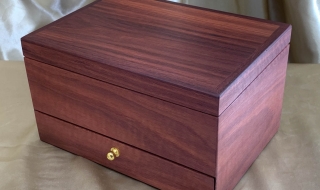 PJBDT 22009-L6450 - Premium Australian Wooden Jewellery Box with Drawer and Top Tray SOLD