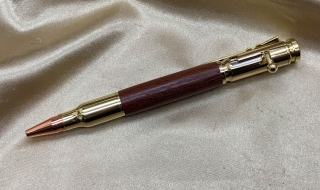 Hand crafted "30 Calibre Bullet Pens"