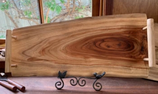 TB 2402 - L0237 - Large Wooden Tapas / Grazing Board - Australian Camphor SOLD